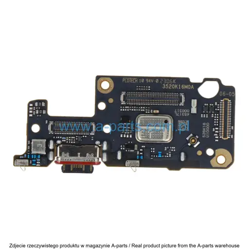 GNIAZDO ŁADOWANIA PŁYTKA ZŁĄCZE USB  XIAOMI REDMI NOTE 11 PRO PLUS 5G 560003K16U00 (ORYGINALNE)