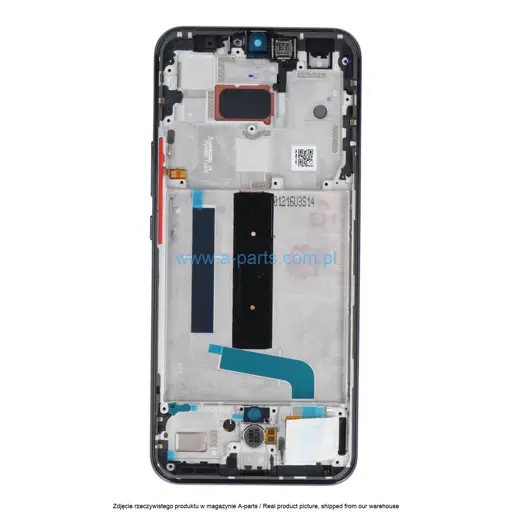WYŚWIETLACZ LCD + EKRAN DOTYKOWY XIAOMI MI 10 LITE 5G CZARNY 56000400J900 (ORYGINALNY)