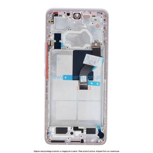 WYŚWIETLACZ LCD + EKRAN DOTYKOWY XIAOMI MI 12 LITE RÓŻOWY 56000400L900 (ORYGINALNY)