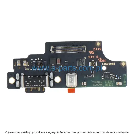 GNIAZDO ŁADOWANIA PŁYTKA ZŁĄCZE USB  XIAOMI REDMI NOTE 14S 56000400N6R00 (ORYGINALNE)