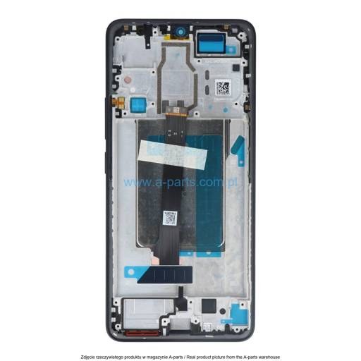 WYŚWIETLACZ LCD + EKRAN DOTYKOWY XIAOMI POCO F6 CZARNY 5600040N16T00 (ORYGINALNY)