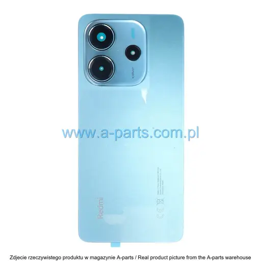 KLAPKA BATERII XIAOMI REDMI NOTE 14 4G - NIEBIESKA - 56000500O7E00 ( ORYGINALNA )