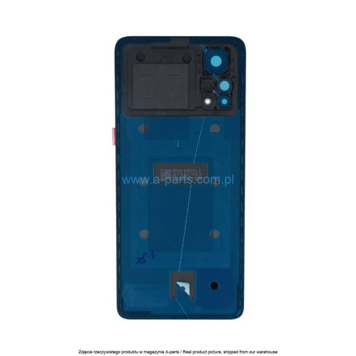 KLAPKA BATERII XIAOMI POCO X4 PRO 5G - CZARNA - 5600050K6P00 ( ORYGINALNA )