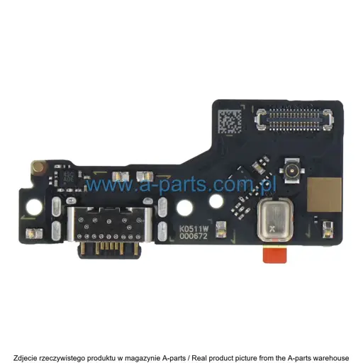 GNIAZDO ŁADOWANIA PŁYTKA ZŁĄCZE USB  XIAOMI REDMI 13X 560005N19AR00 (ORYGINALNE)