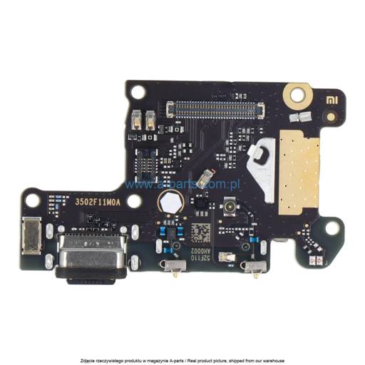 GNIAZDO ŁADOWANIA PŁYTKA ZŁĄCZE USB XIAOMI MI 9T MI 9T PRO - 5600060F1100 560030072033 ( ORYGINALNE )