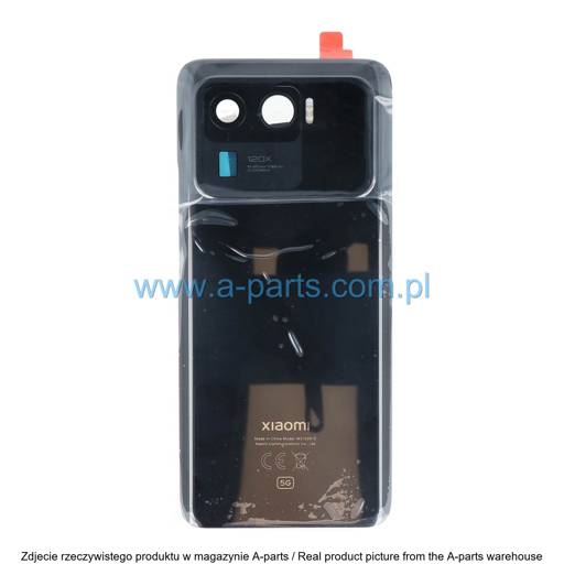 KLAPKA BATERII XIAOMI XIAOMI 11 ULTRA - CZARNA - 56000700K100 ( ORYGINALNA )
