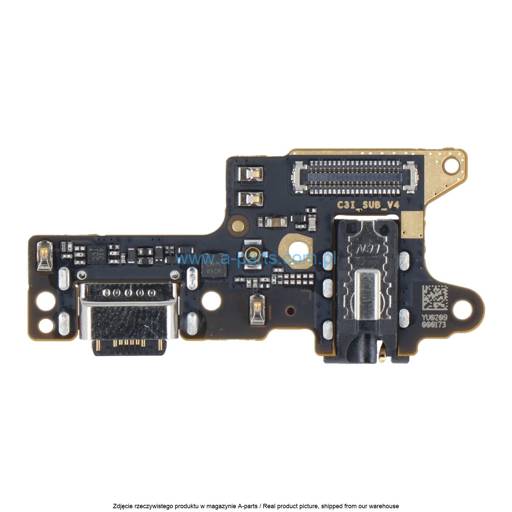 GNIAZDO ŁADOWANIA PŁYTKA USB XIAOMI REDMI 8A - 5600070C3K00 ( ORYGINALNE )