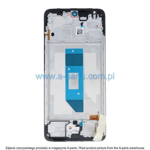 WYŚWIETLACZ LCD + EKRAN DOTYKOWY XIAOMI REDMI NOTE 14 CZARNY 560001000O700 | 560009000O700 WERSJA GLOBAL (ORYGINALNY)