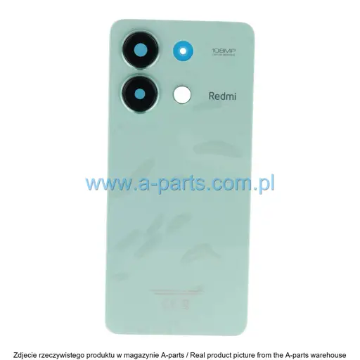 KLAPKA BATERII XIAOMI REDMI NOTE 13 - ZIELONA - 5600030N7N00 56000900N700 ( ORYGINALNA )