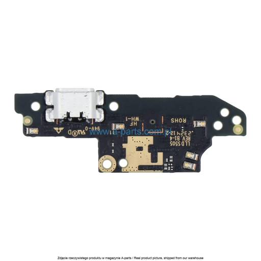 GNIAZDO ŁADOWANIA PŁYTKA ZŁĄCZE USB XIAOMI REDMI 9A REDMI 9C - 5600090C3L00 ( ORYGINALNE )