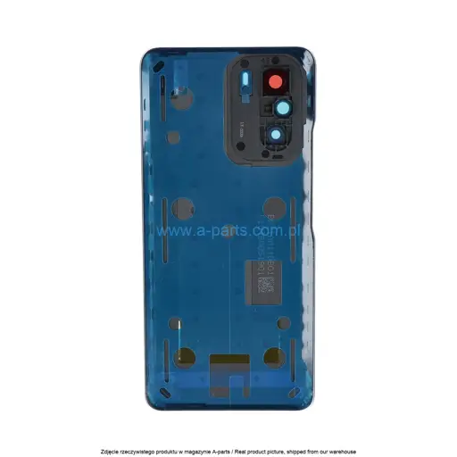 KLAPKA BATERII XIAOMI POCO F3 5G - NIEBIESKA - 56000CK11A00 ( ORYGINALNA )