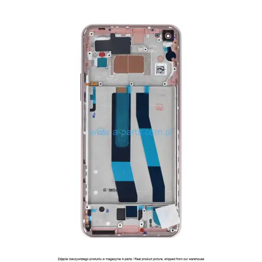 WYŚWIETLACZ LCD + EKRAN DOTYKOWY XIAOMI MI 11 LITE 4G RÓŻOWY 5600050K9A00 | 56000C0K9D00 | 56000D0K9A00 (ORYGINALNY)