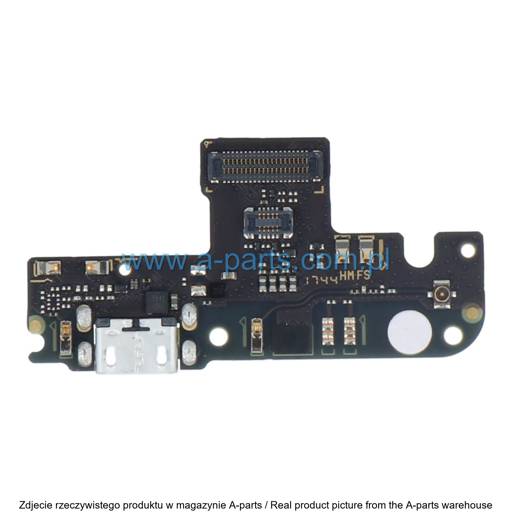 GNIAZDO ŁADOWANIA PŁYTKA ZŁĄCZE USB  NOTE 5A / 5A PRIME 560030017033 (ORYGINALNE)
