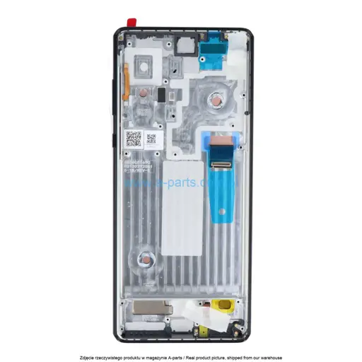 WYŚWIETLACZ LCD + EKRAN DOTYKOWY MOTOROLA MOTO EDGE PLUS XT2061 - CZARNY - 5D68C16473 | 5D68C16613 (ORYGINALNY SERVICE PACK)