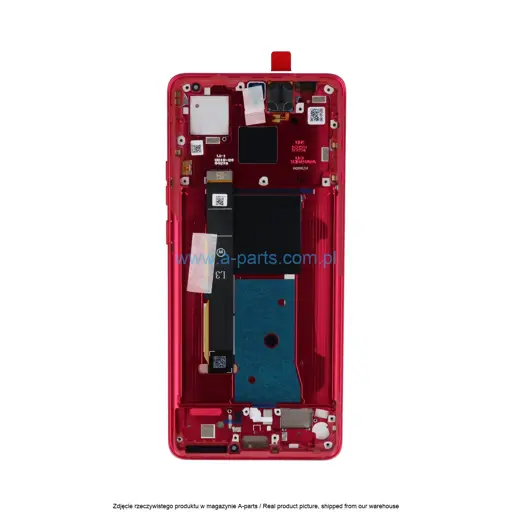 WYŚWIETLACZ LCD + EKRAN DOTYKOWY MOTOROLA EDGE 40 XT2303 - CZERWONY - 5D68C22712 | 5D68C22863 (ORYGINALNY SERVICE PACK)
