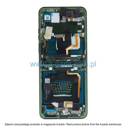 WYŚWIETLACZ LCD + EKRAN DOTYKOWY MOTO RAZR 50 ULTRA XT2451 ZIELONY 5D68C24595