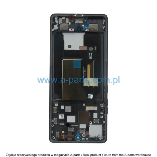 WYŚWIETLACZ LCD + EKRAN DOTYKOWY MOTOROLA MOTO EDGE 50 XT2407 SZARY / GREY 5D68C24914 (ORYGINAŁ)