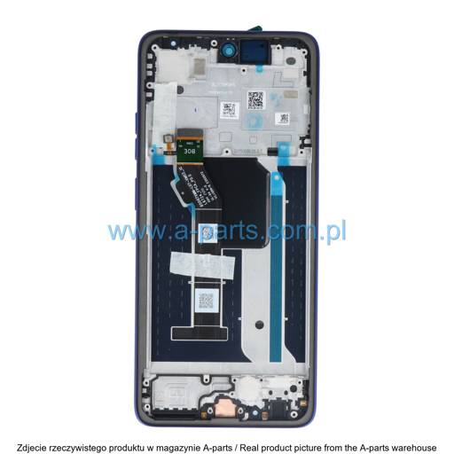 WYŚWIETLACZ LCD + EKRAN DOTYKOWY MOTOROLA MOTO G56 XT2529 NIEBIESKI / BLUE 5D68C30210 (ORYGINAŁ)