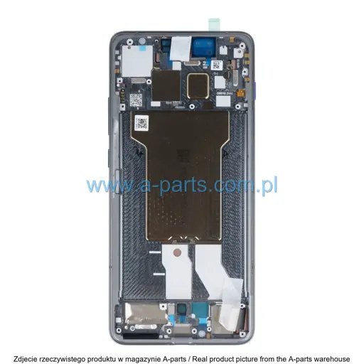 WYŚWIETLACZ LCD + EKRAN DOTYKOWY MOTOROLA MOTO EDGE 70 XT2557 SZARY / GREY 5D68C31541 (ORYGINAŁ)