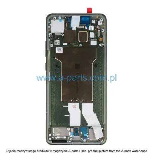 WYŚWIETLACZ LCD + EKRAN DOTYKOWY MOTOROLA MOTO EDGE 70 XT2557 ZIELONY / GREEN 5D68C31543 (ORYGINAŁ)