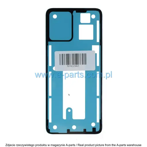 FOLIA KLEJĄCA KLAPKI BATERII DOLNA MOTOROLA MOTO G14 XT2341 5D78C23063 (ORYGINALNA)