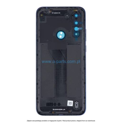 KLAPKA BATERII MOTOROLA MOTO G8 POWER LITE XT2055 - NIEBIESKA - 5S58C16541 5S58C16764 ( ORYGINALNA )