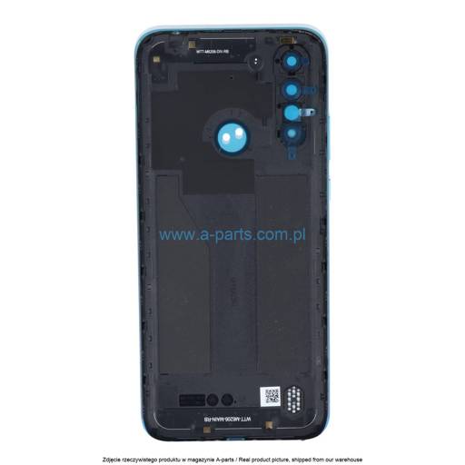 KLAPKA BATERII MOTOROLA MOTO G8 POWER LITE XT2055 - NIEBIESKA - 5S58C16765 5S58C16540 S948C72890 S948C72891 ( ORYGINALNA )