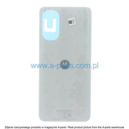 KLAPKA BATERII MOTOROLA MOTO G72 XT2255 - BIAŁA - 5S58C20879 ( ORYGINALNA )