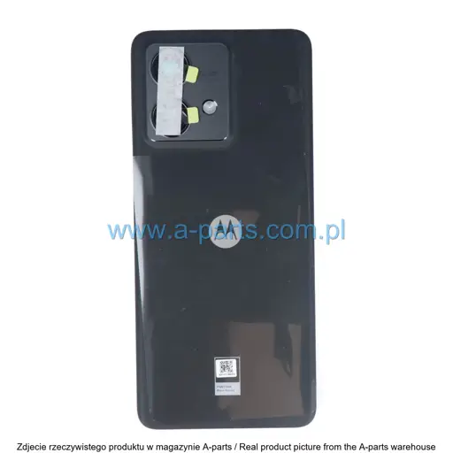 KLAPKA BATERII MOTOROLA MOTO EDGE 40 NEO XT2307 - CZARNA - 5S58C23168 ( ORYGINALNA )