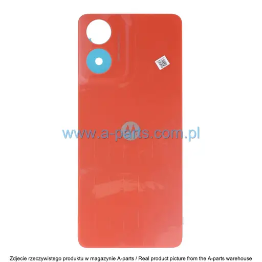 KLAPKA BATERII MOTOROLA MOTO G04S - SUNRISE ORANGE (POMARAŃCZOWA) - 5S58C24270 ( ORYGINALNA )