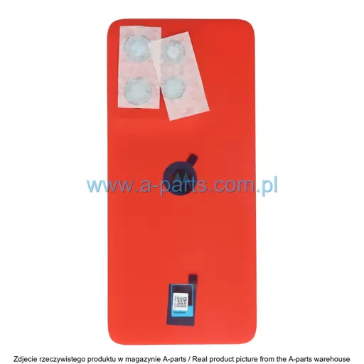 KLAPKA BATERII MOTOROLA MOTO EDGE 50 NEO XT2409 - CZERWONA - 5S58C28382 ( ORYGINALNA )