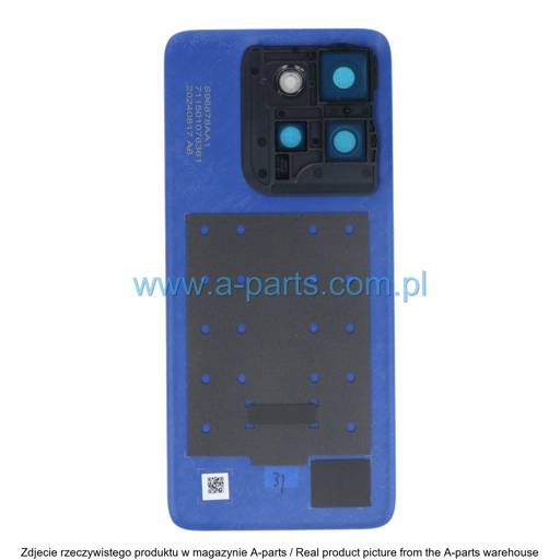 KLAPKA BATERII MOTOROLA MOTO EDGE 50 NEO XT2409 - CZARNA - 5S58C28384 ( ORYGINALNA )