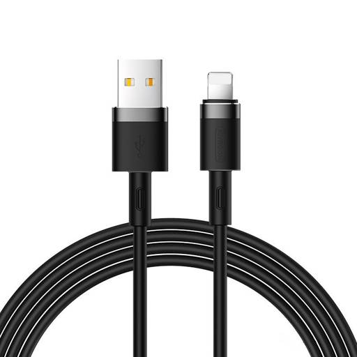 KABEL USB LIGHTNING SILIKONOWY JOYROOM CZARNY ( ORYGINALNY )