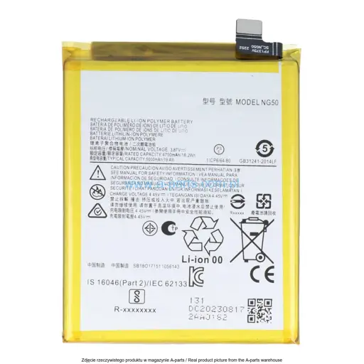 BATERIA MOTOROLA MOTO G71 5G NG50 5000MAH