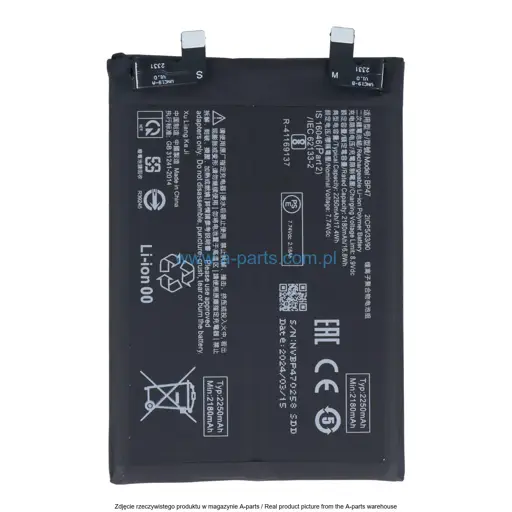 BATERIA XIAOMI REDMI NOTE 11 PROPLUS BP47 5000MAH