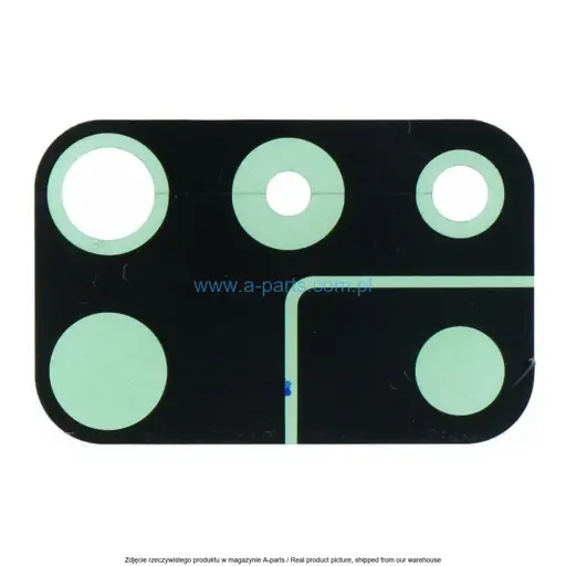 FOLIA KLEJĄCA SZYBKI KAMERY SAMSUNG GALAXY A31 SM-A315 GH02-20848A (ORYGINALNA)