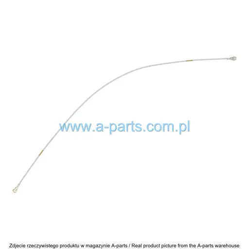 ORYGINALNY KABEL ANTENOWY PRZEWÓD RF 121MM SAMSUNG A51 SM-A515 - BIAŁY - GH39-02056A