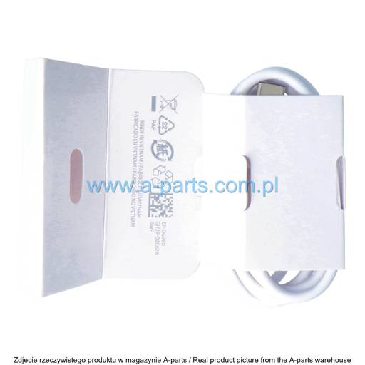 ORYGINALNY KABEL USB SAMSUNG S20 PLUS SM-G986 - BIAŁY - GH39-02062A