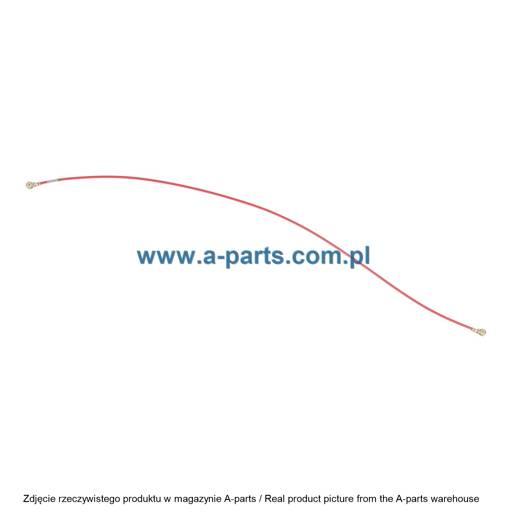 PRZEWÓD KONCENTRYCZNY 125.5MM SAMSUNG A15 SM-A155 SM-A156 - CZERWONY - GH39-02170A ( ORYGINALNY )