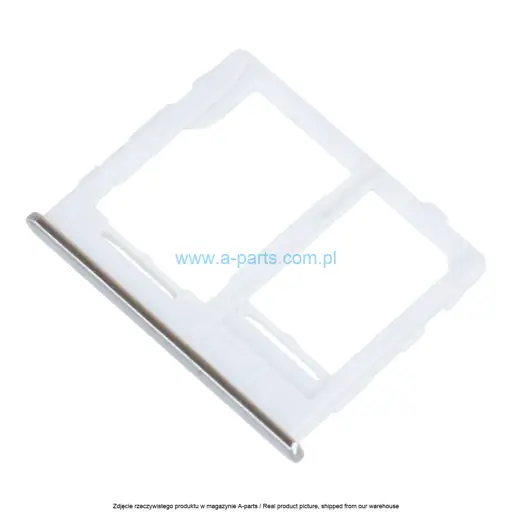 SZUFLADKA TACKA KARTY SIM SAMSUNG A32 5G SM-A326 - BIAŁA - GH63-19393B ( ORYGINALNA )