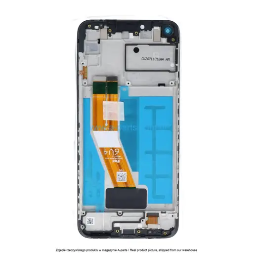 WYŚWIETLACZ LCD + EKRAN DOTYKOWY SAMSUNG A115 GALAXY A11 CZARNY GH81-18760A (ORYGINALNY)