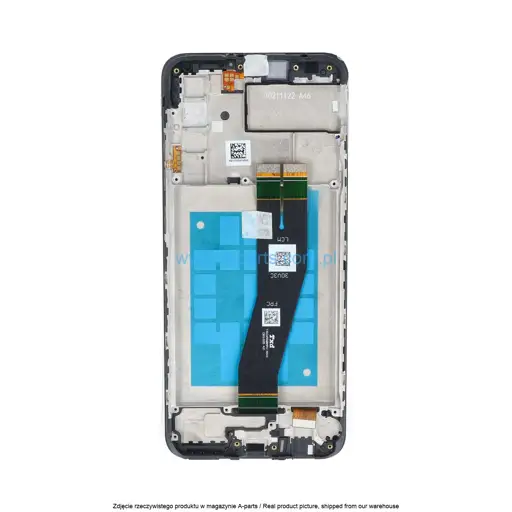 WYŚWIETLACZ LCD + EKRAN DOTYKOWY SAMSUNG A025 / M025 GALAXY A02S / M02S CZARNY GH81-20181A (ORYGINALNY)