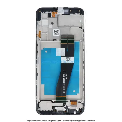 WYŚWIETLACZ LCD + EKRAN DOTYKOWY SAMSUNG A037 GALAXY A03S CZARNY GH81-21233A (ORYGINALNY)