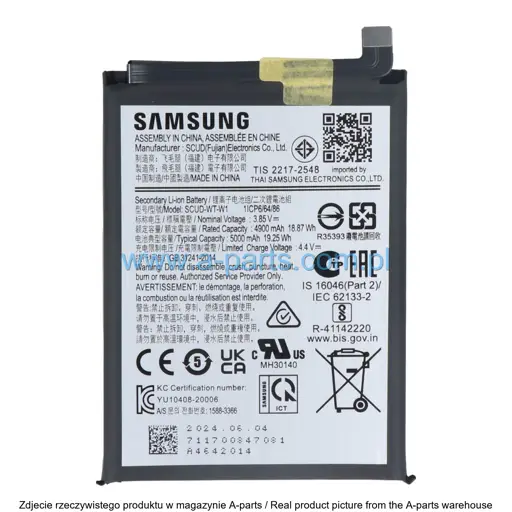 BATERIA SAMSUNG A04 SM-A045 SCUD WT W1 5000MAH GH81-22548A (ORYGINALNA)