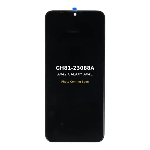 WYŚWIETLACZ LCD + EKRAN DOTYKOWY SAMSUNG A042 GALAXY A04E CZARNY GH81-23088A (ORYGINALNY)