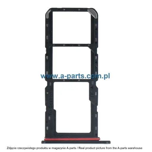 SZUFLADKA TACKA KARTY SIM SAMSUNG A14 5G SM-A146 - CZARNA - GH81-23303A ( ORYGINALNA )