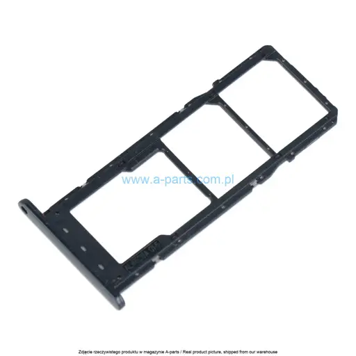 SZUFLADKA TACKA KARTY SIM SAMSUNG A14 4G SM-A145 - CZARNA - GH81-23521A ( ORYGINALNA )