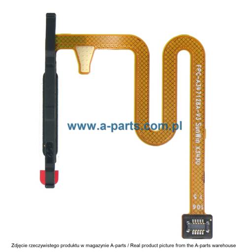 TAŚMA CZYTNIK LINII PAPILARNYCH SAMSUNG A14 4G SM-A145 - ZIELONY - GH81-23532A ( ORYGINALNA )