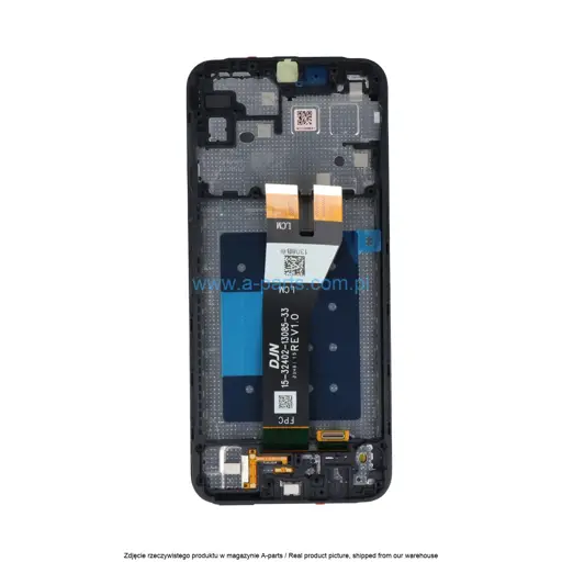WYŚWIETLACZ LCD + EKRAN DOTYKOWY SAMSUNG A146 GALAXY A14 5G CZARNY GH81-23315A | GH81-23640A MAŁE ZŁĄCZE BTB (ORYGINALNY)