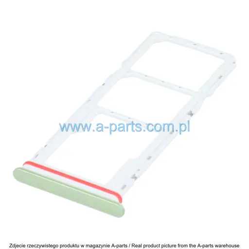 SZUFLADKA TACKA KARTY SIM I KARTY SD SAMSUNG A055 GALAXY A05 5G ZIELONA GH81-24208A (ORYGINAŁ)
